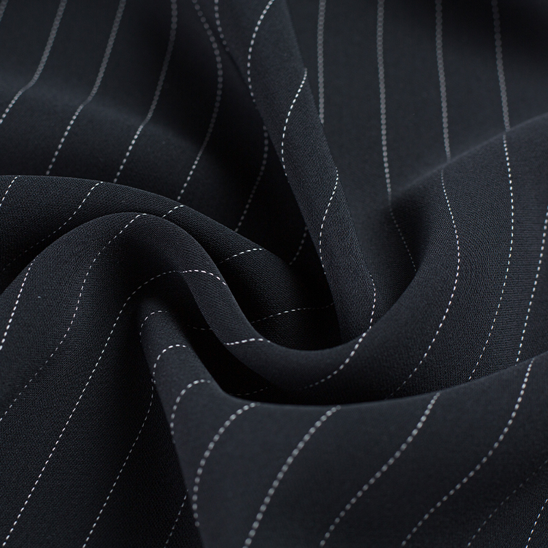 DS52(HY129) 236GSM 99%P 1% Rayon CEY Rayon Stripe CEY tkanine